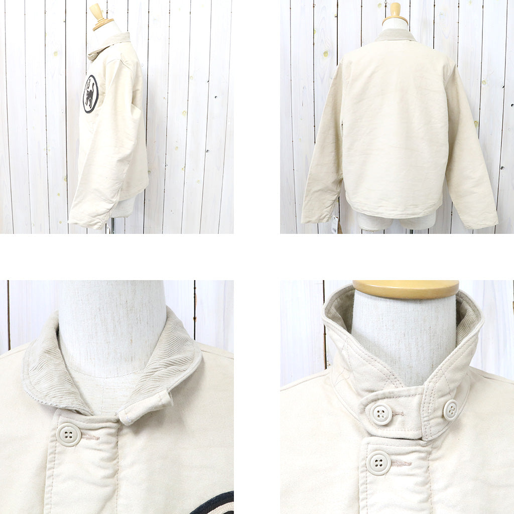 Double RL『HAND-EMBROIDERED COTTON DECK JACKET』(NATURAL)