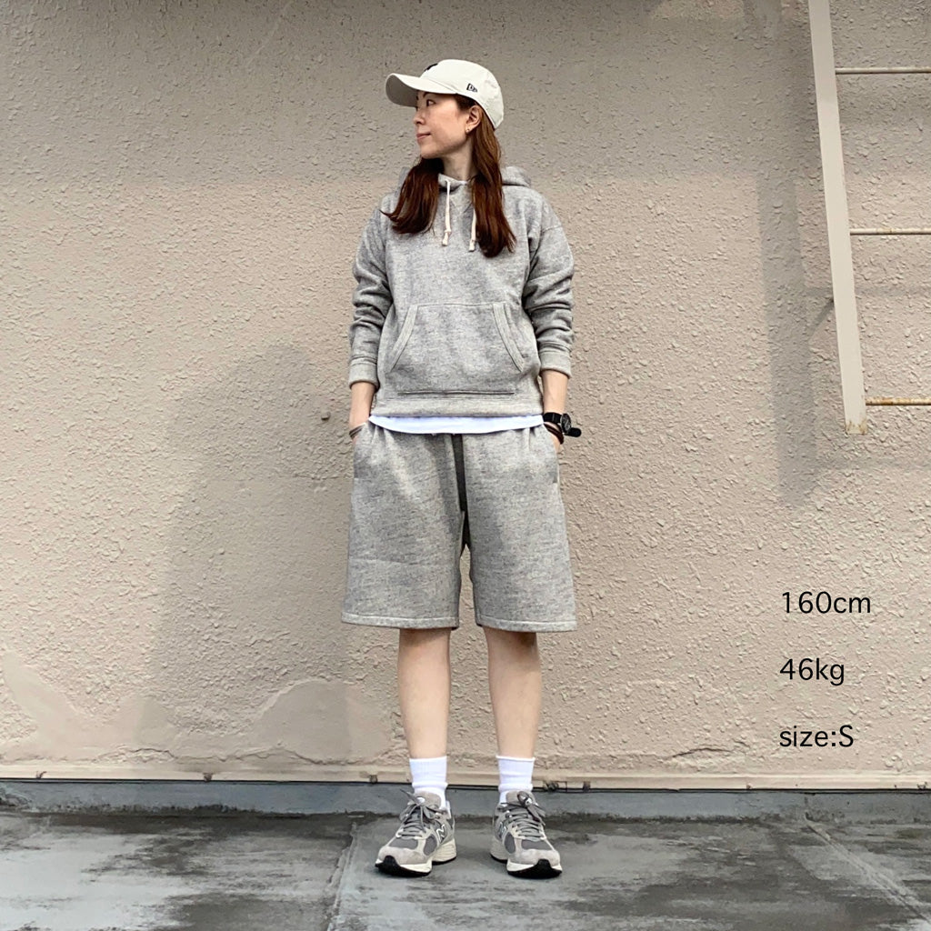 Double RL『FLEECE SHORT』(HEATHER GRAY)