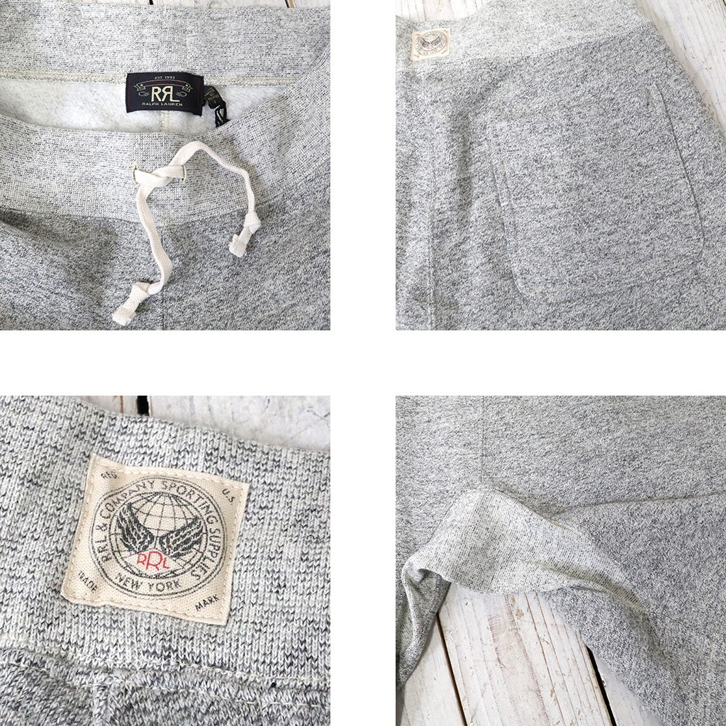 Double RL『FLEECE SHORT』(HEATHER GRAY)