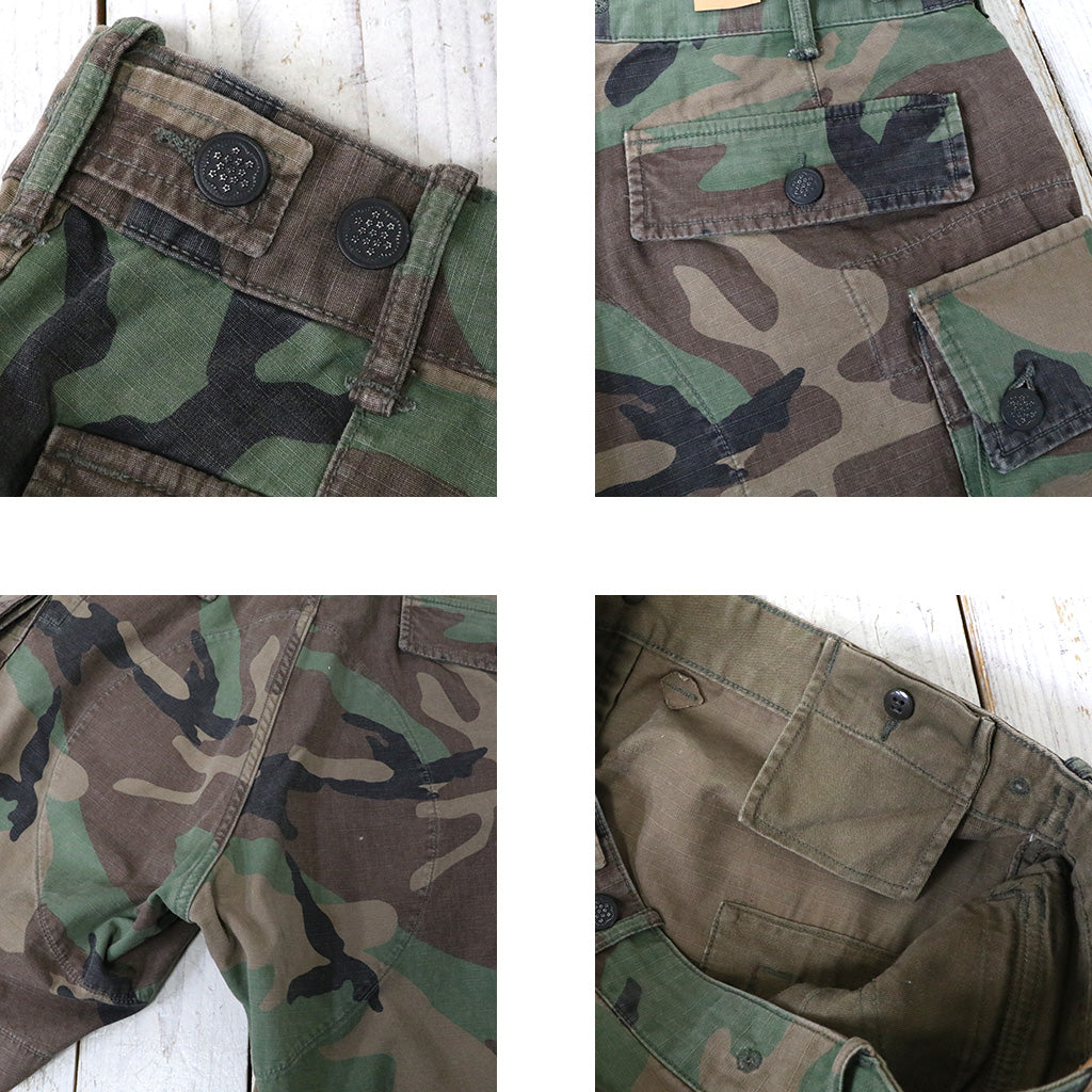 Double RL : CAMO RIPSTOP CARGO SHORT