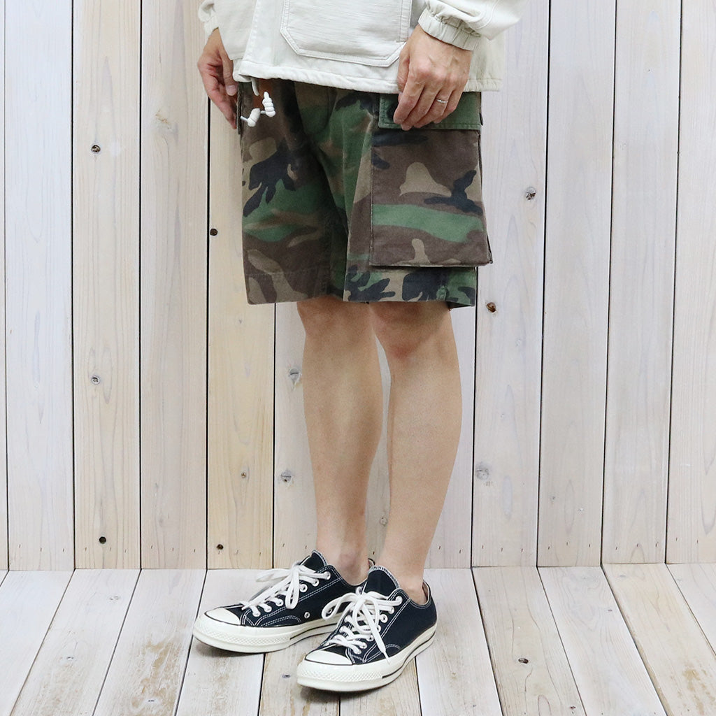 Double RL : CAMO RIPSTOP CARGO SHORT
