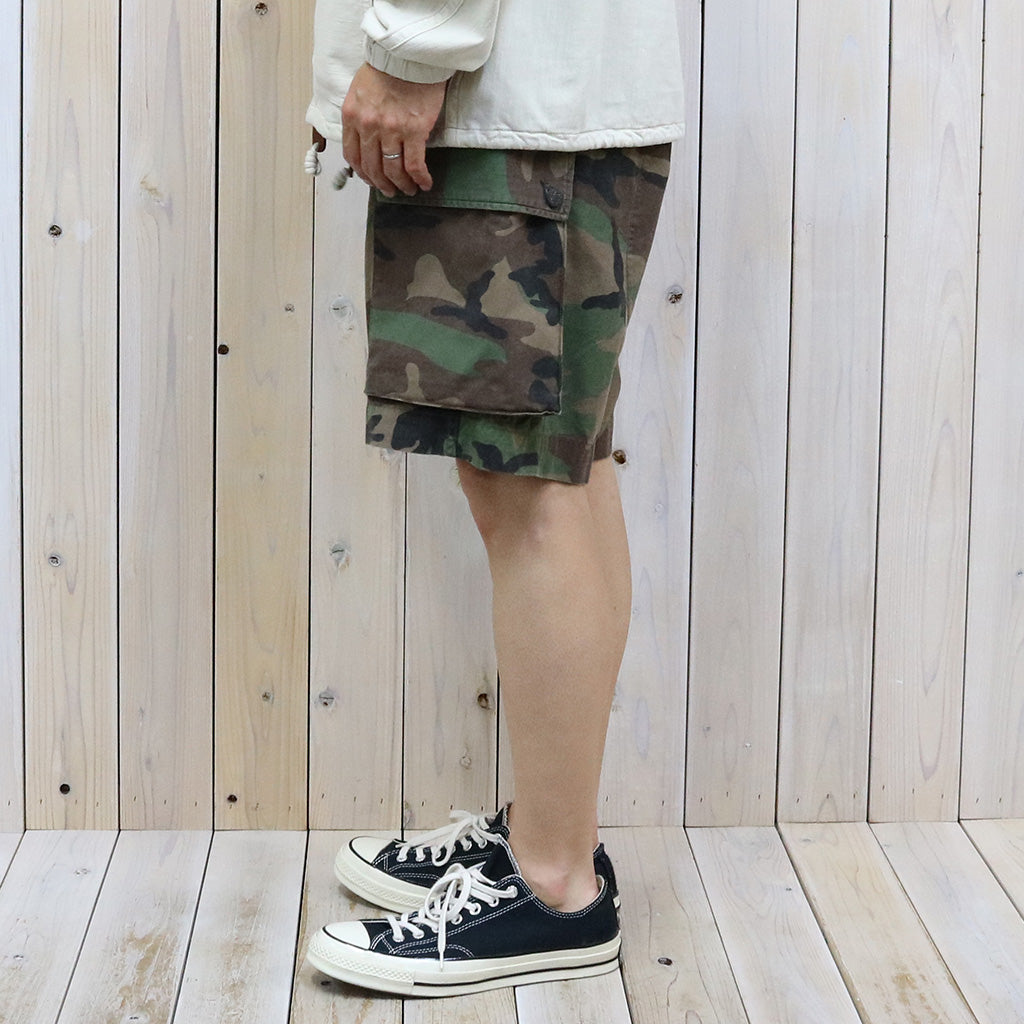 Double RL : CAMO RIPSTOP CARGO SHORT