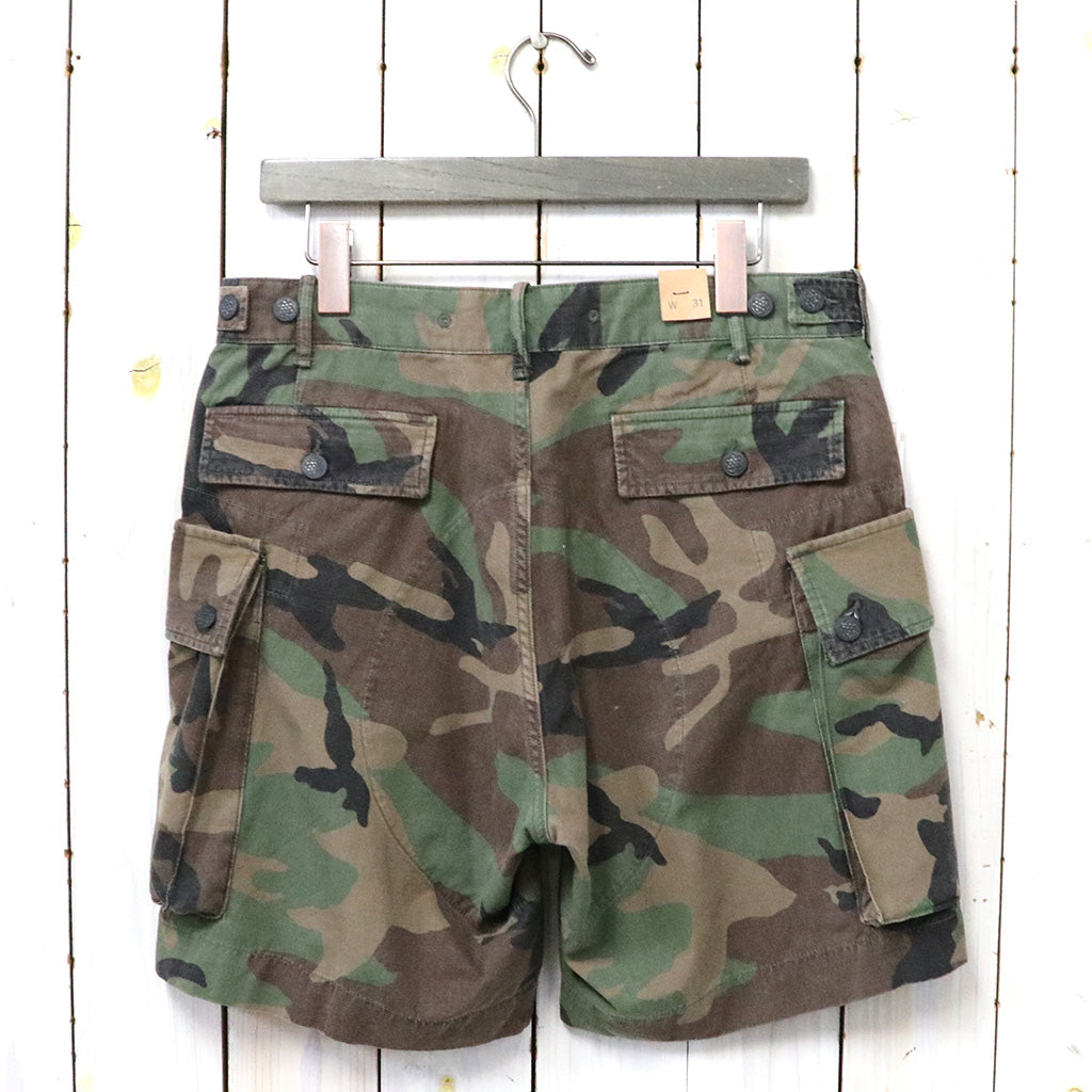 Double RL : CAMO RIPSTOP CARGO SHORT