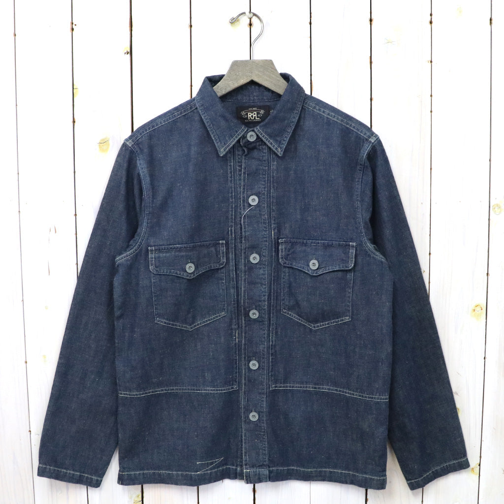 Double RL『INDIGO DENIM OVERSHIRT』