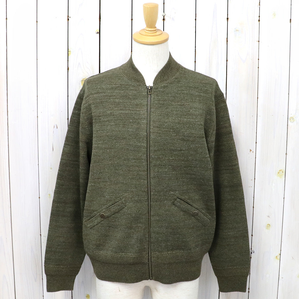 Double RL『LIMITED EDITION COTTON-WWOL FULL-ZIP SWATER』