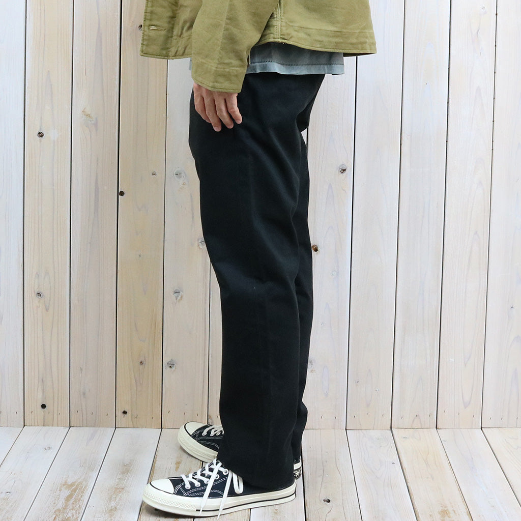 Double RL : CHINO OFFICER PANT (BLACK)