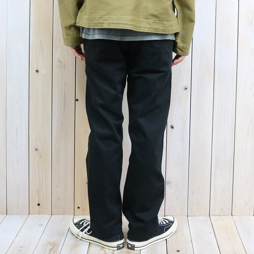 Double RL : CHINO OFFICER PANT (BLACK)