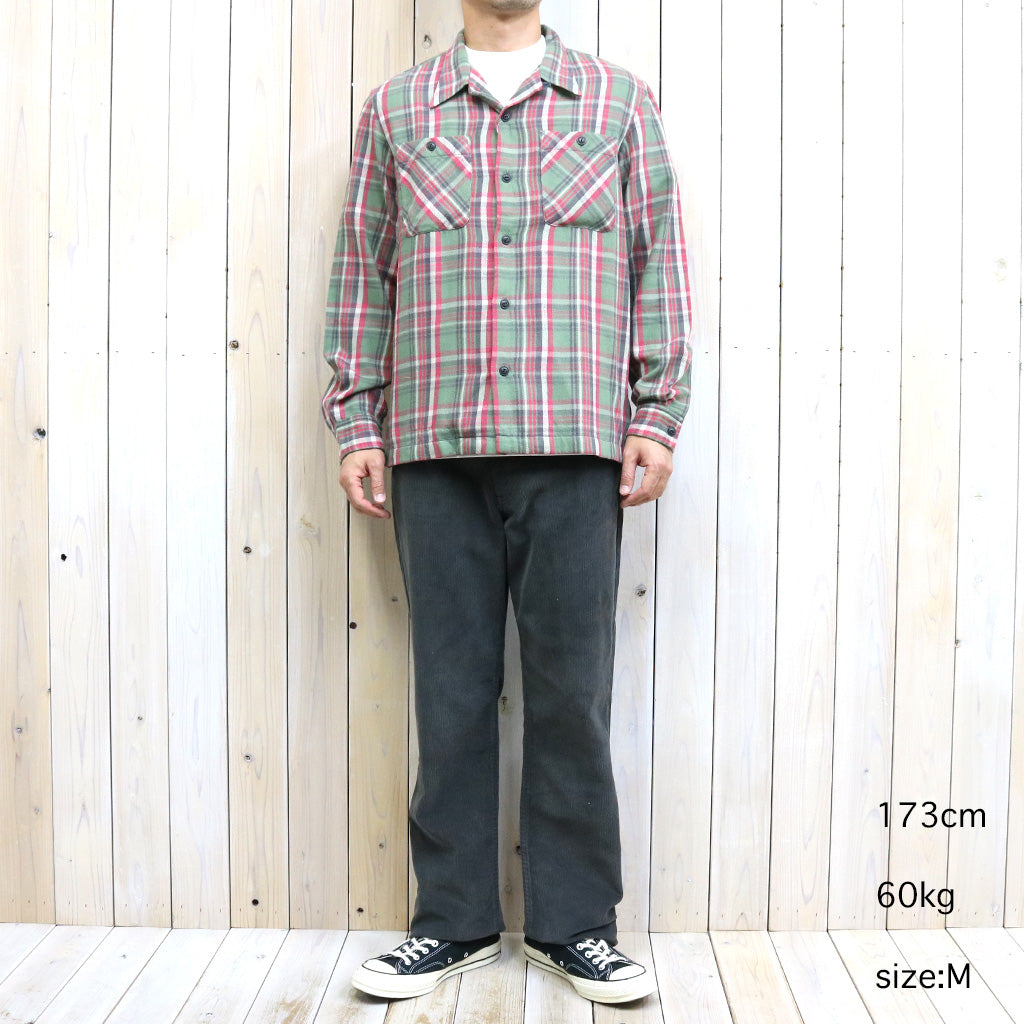 Double RL『PLAID TWILL CAMP SHIRT』(SAGE GREEN)