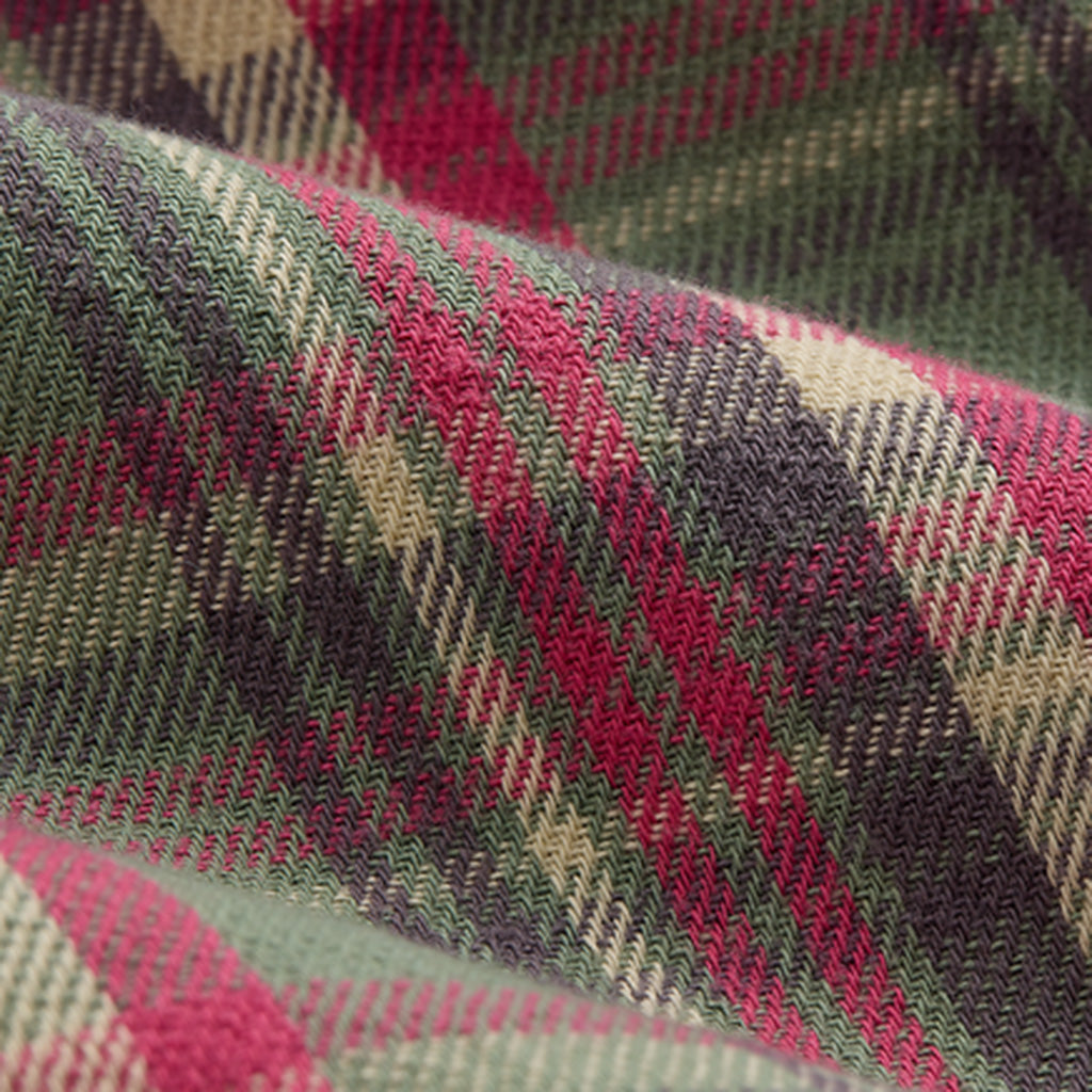 Double RL『PLAID TWILL CAMP SHIRT』(SAGE GREEN)