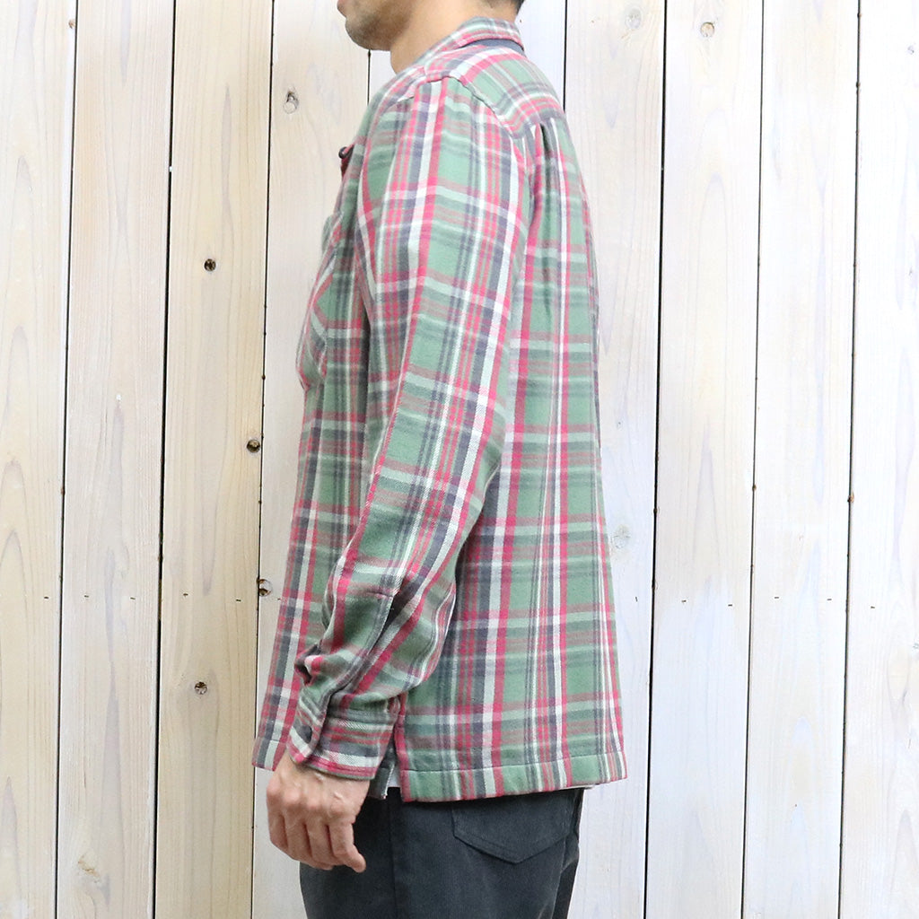 Double RL『PLAID TWILL CAMP SHIRT』(SAGE GREEN)