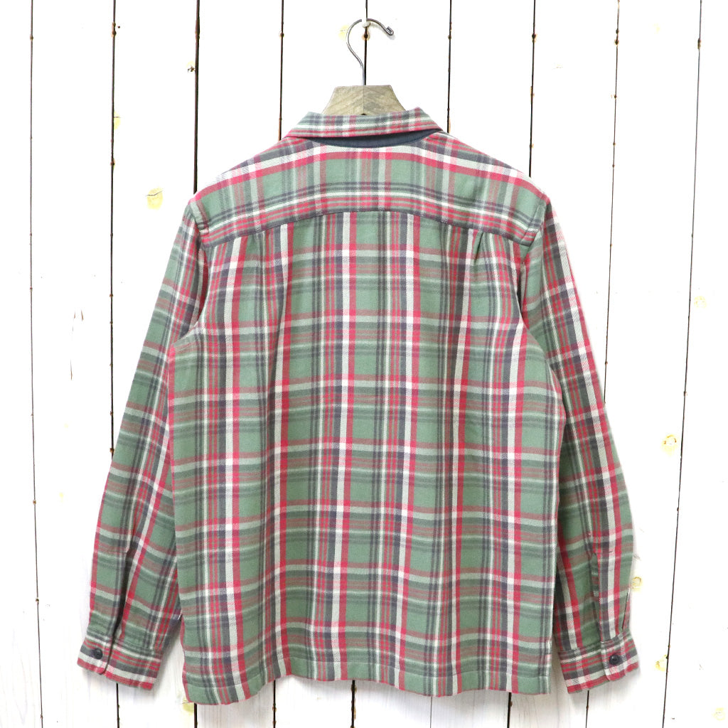 Double RL『PLAID TWILL CAMP SHIRT』(SAGE GREEN)