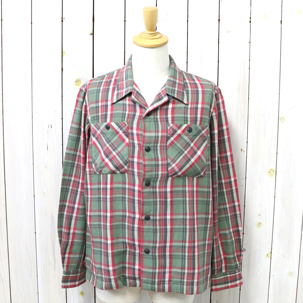 Double RL『PLAID TWILL CAMP SHIRT』(SAGE GREEN)