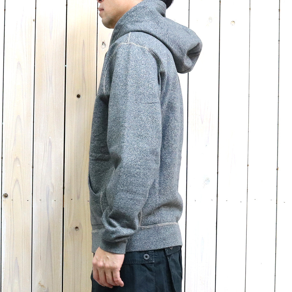 Double RL『FRENCH TERRY FULL-ZIP HOODIE』(CHARCOAL HEATHER)