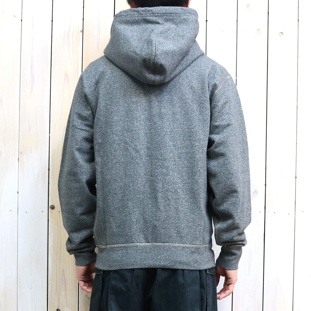 Double RL『FRENCH TERRY FULL-ZIP HOODIE』(CHARCOAL HEATHER)