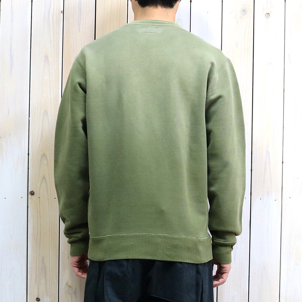 【SALE30%OFF】Double RL『FRENCH TERRY GRAPHIC SWEATSHIRT』(GREEN)