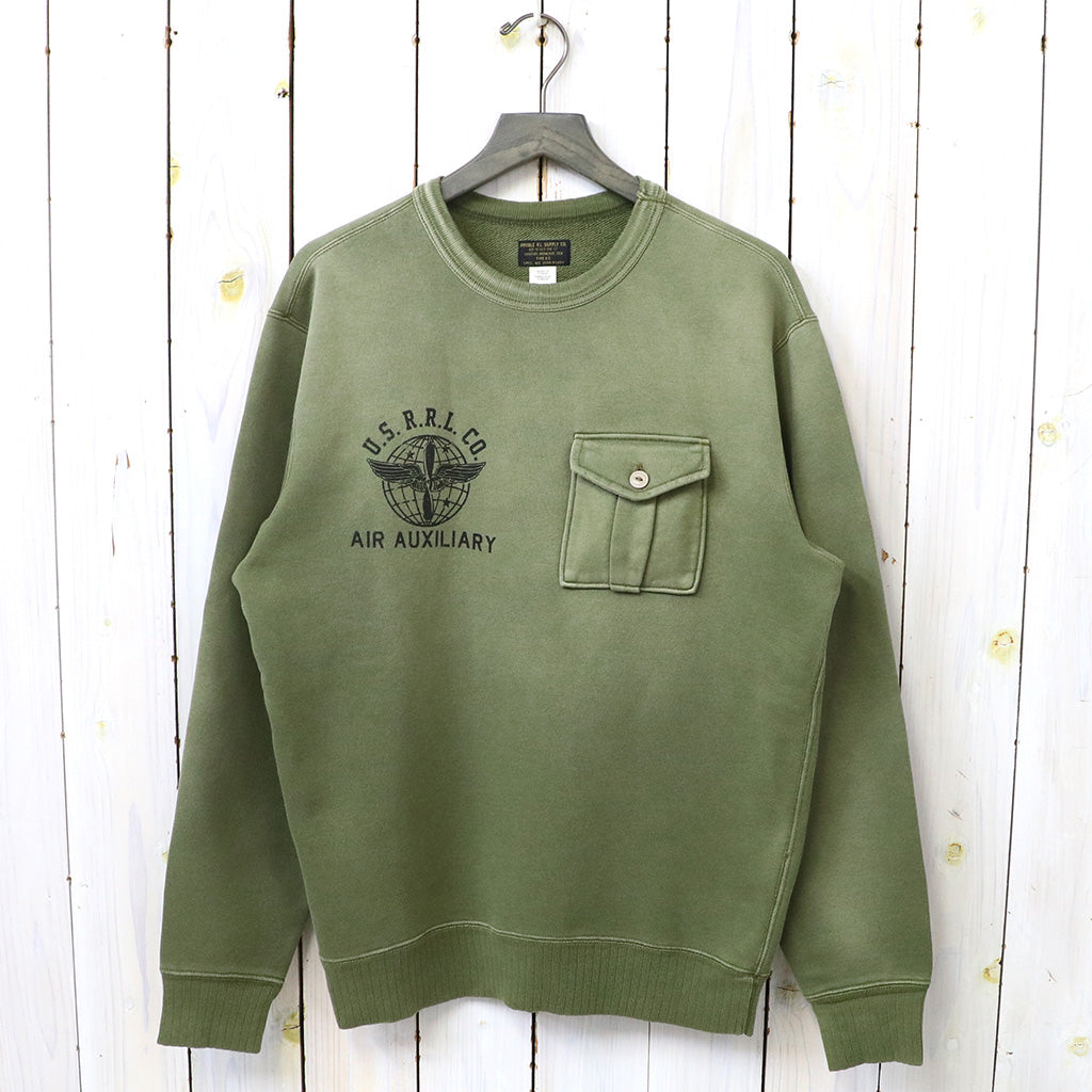 Double RL『FRENCH TERRY GRAPHIC SWEATSHIRT』(GREEN)