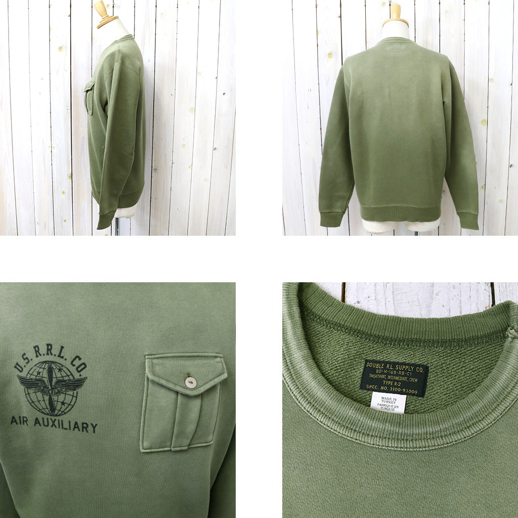 Double RL『FRENCH TERRY GRAPHIC SWEATSHIRT』(GREEN)