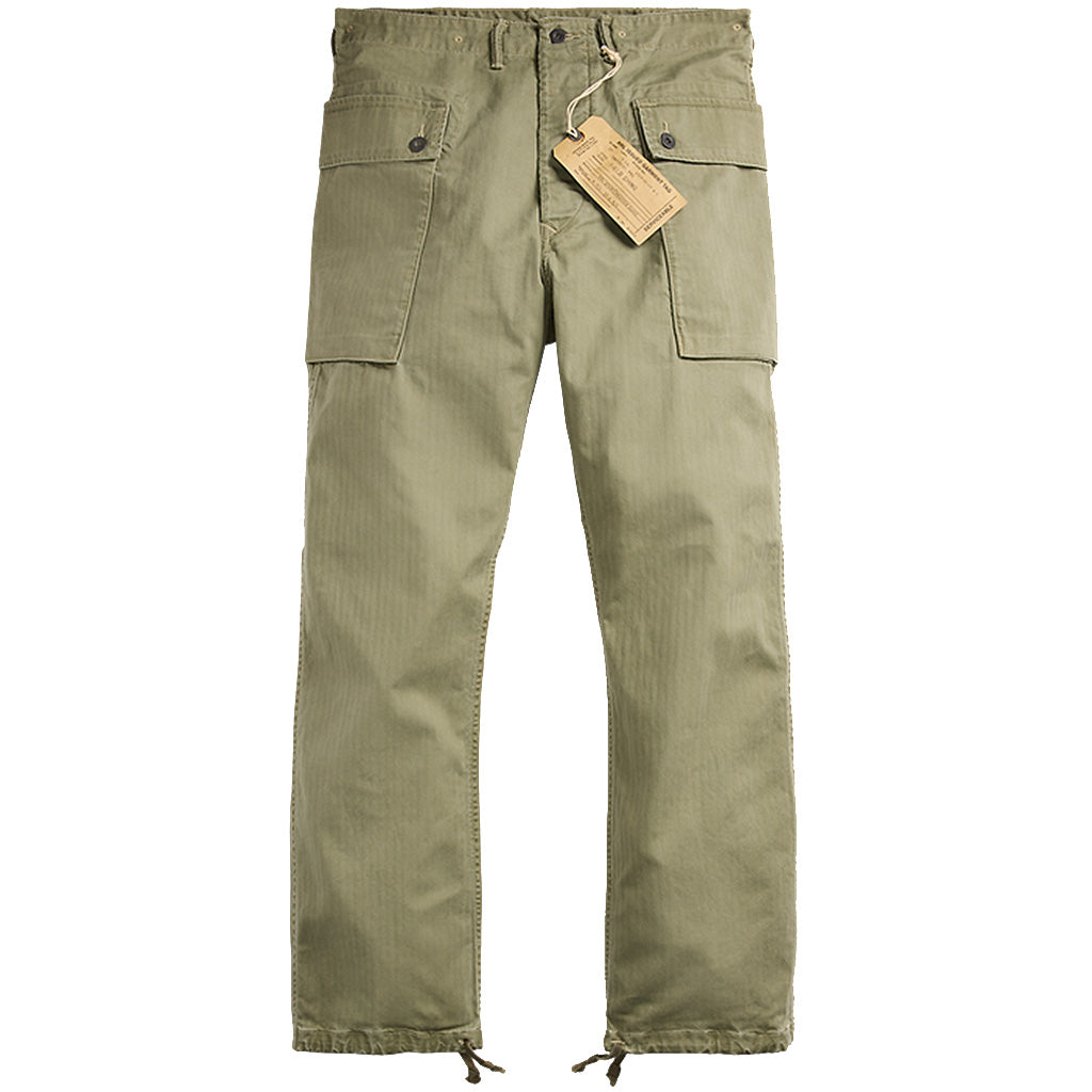 Double RL『HERRINGBONE FIELD CARGO PANT』(OLIVE)