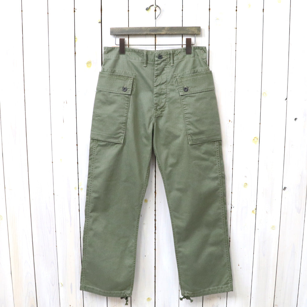 Double RL : HERRINGBONE FIELD CARGO PANT (OLIVE)