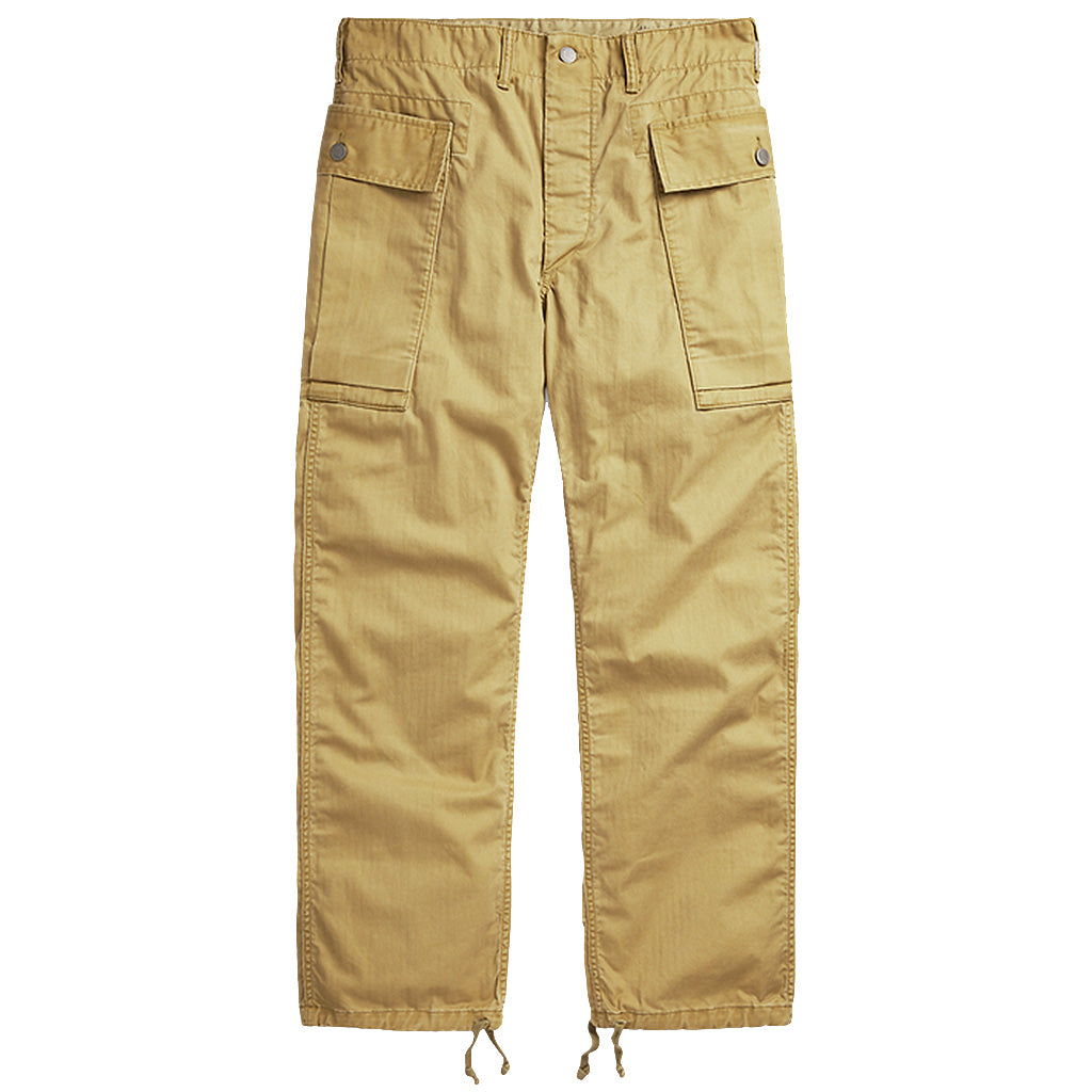 Double RL『HERRINGBONE TWILL CARGO PANT』(KHAKI)