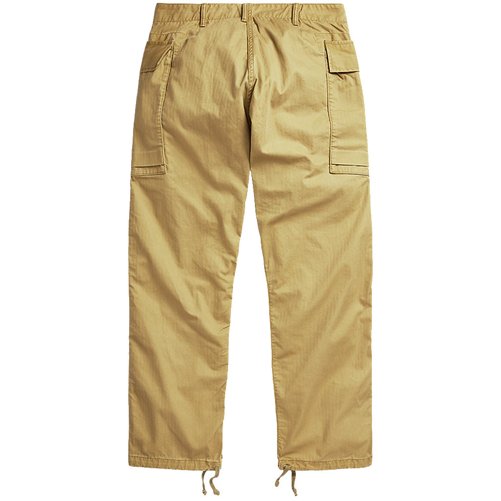 Double RL : HERRINGBONE TWILL CARGO PANT (KHAKI)