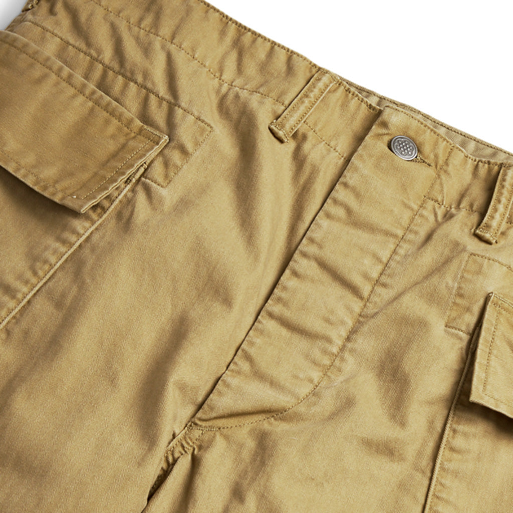 Double RL : HERRINGBONE TWILL CARGO PANT (KHAKI)