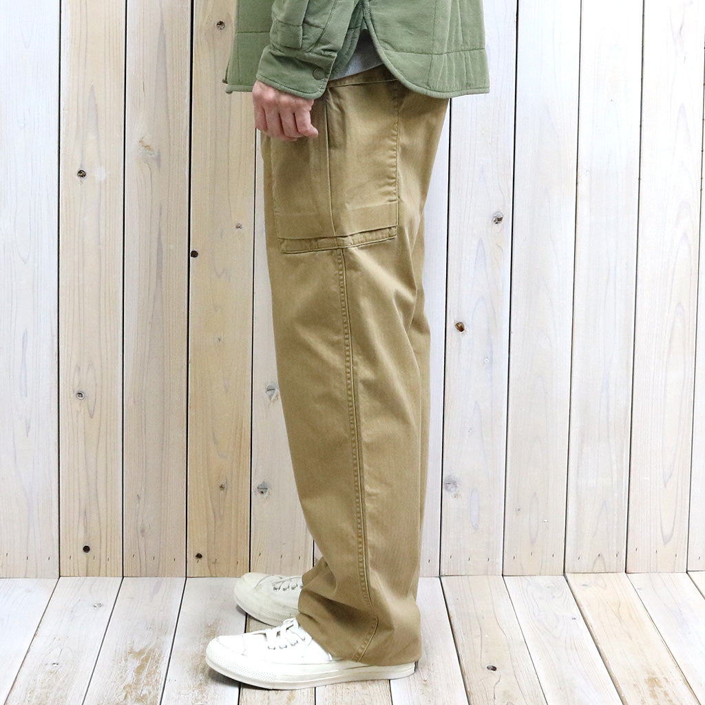 Double RL : HERRINGBONE TWILL CARGO PANT (KHAKI)
