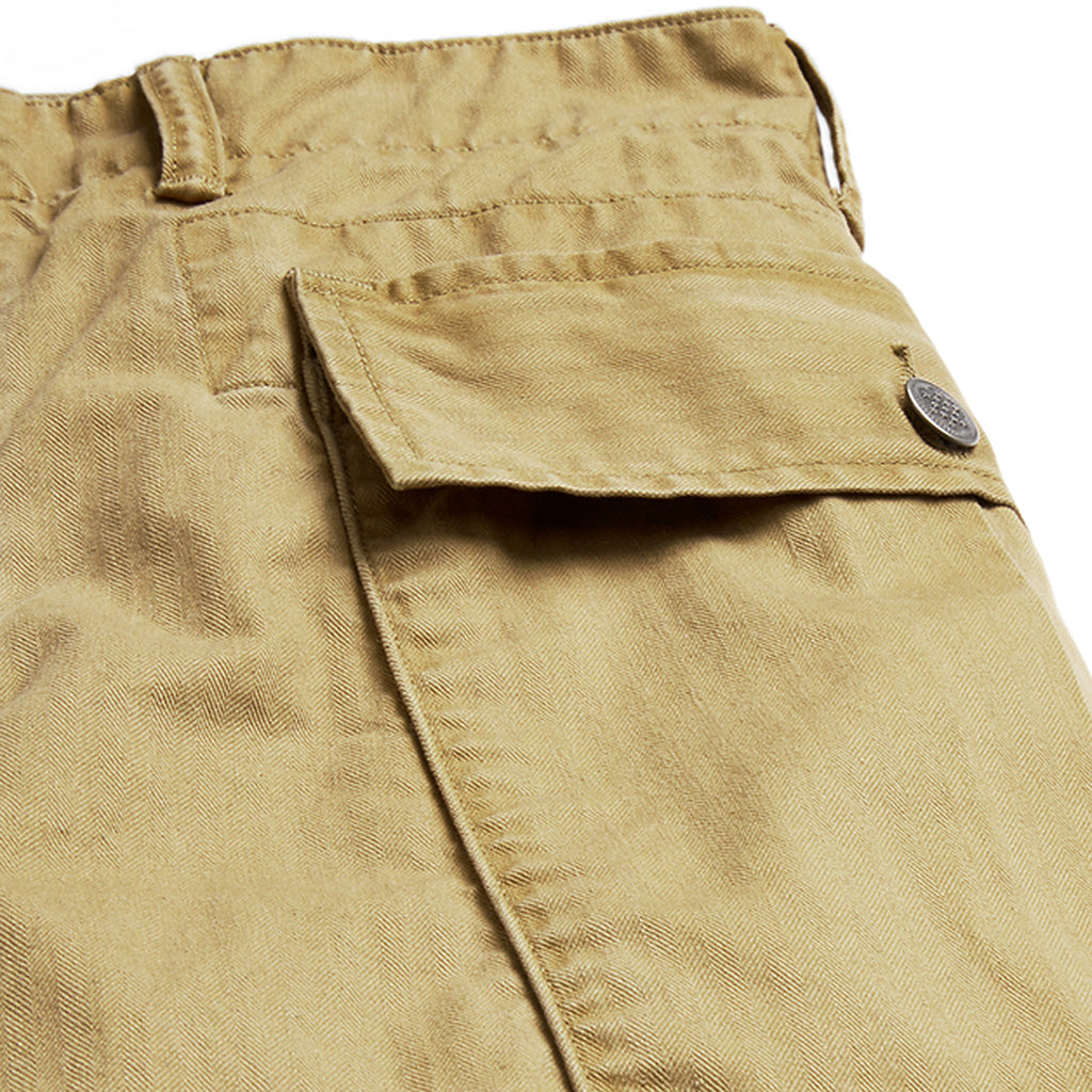 Double RL : HERRINGBONE TWILL CARGO PANT (KHAKI)