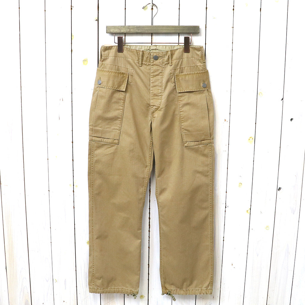 Double RL : HERRINGBONE TWILL CARGO PANT (KHAKI)