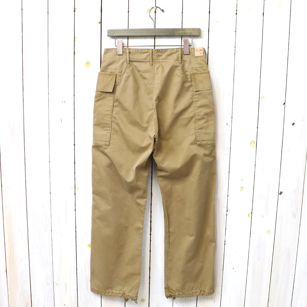 Double RL : HERRINGBONE TWILL CARGO PANT (KHAKI)