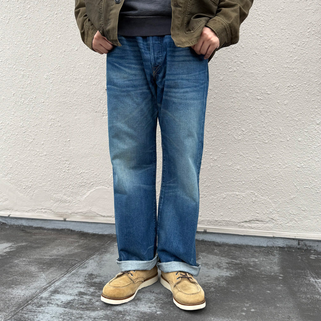 Double RL : VINTAGE 5-POCKET GRANDFALLS JEAN