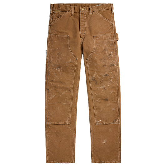 Double RL : ENGINEER FIT DISTRESSED CARPENTER PANT