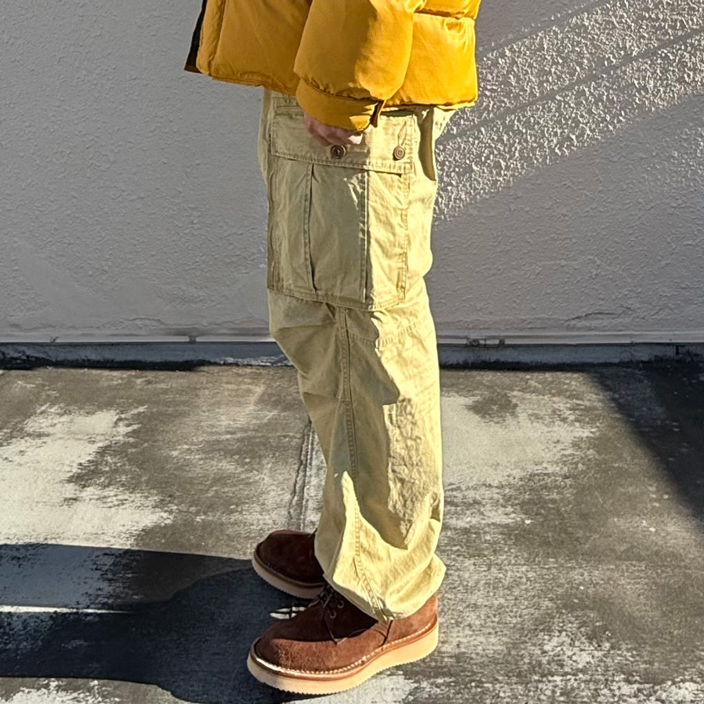 Double RL : RANGER POPLIN CARGO PANT (KHAKI)