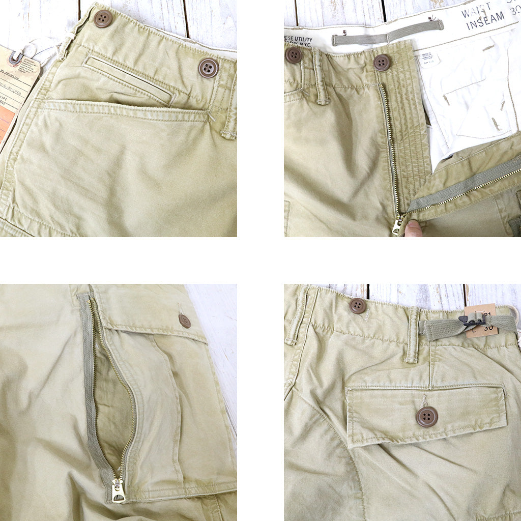 Double RL『RANGER POPLIN CARGO PANT』(KHAKI)