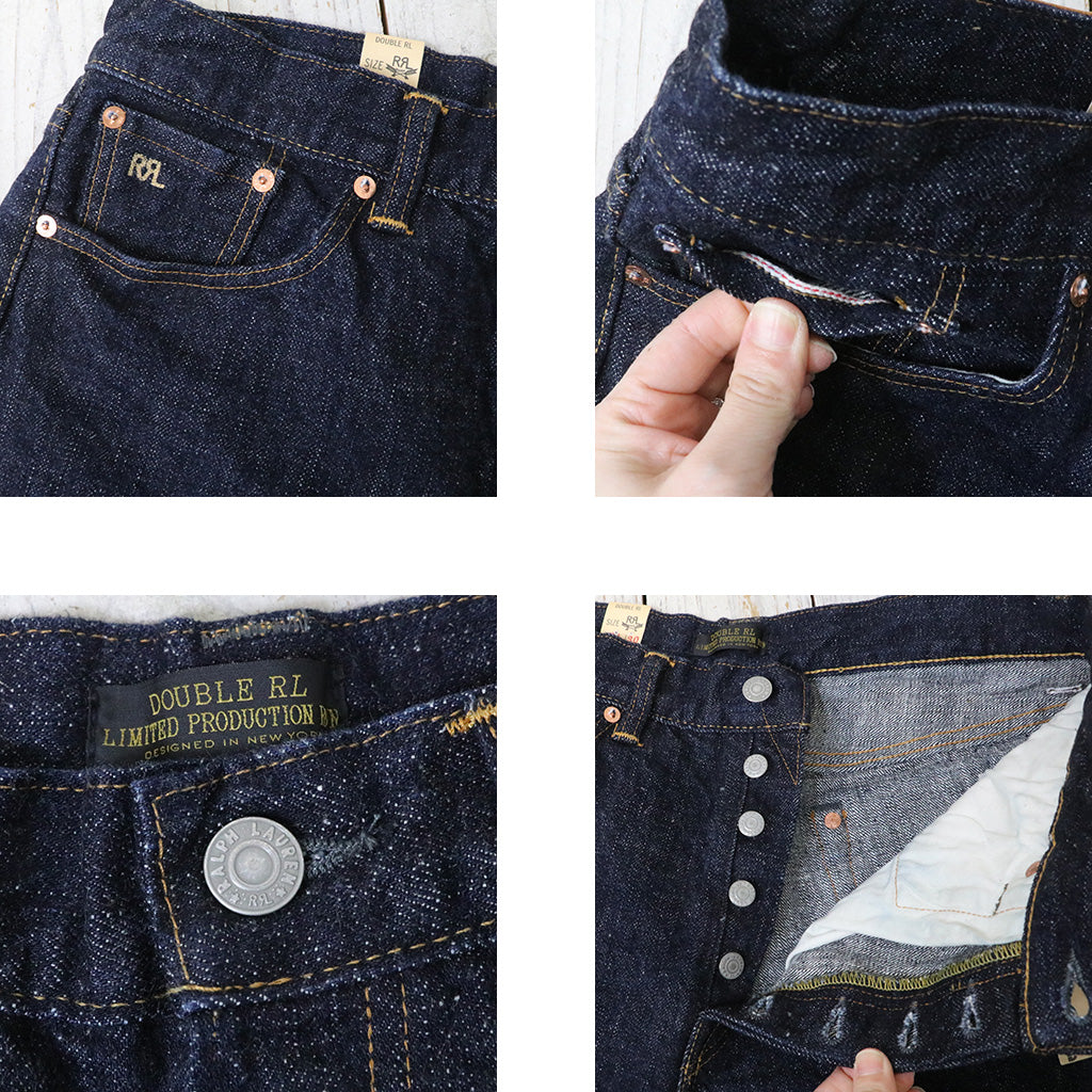 Double RL : LIMITED EDITION VINTAGE 5-POCKET JEAN (INDIGO)
