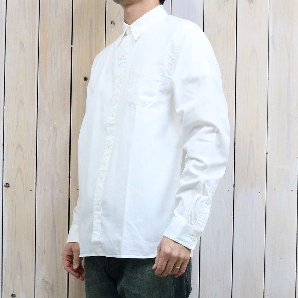 Double RL : TWILL WORK SHIRT (WHITE)