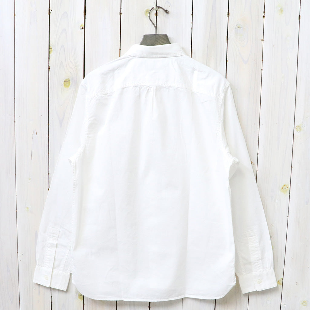 Double RL : TWILL WORK SHIRT (WHITE)