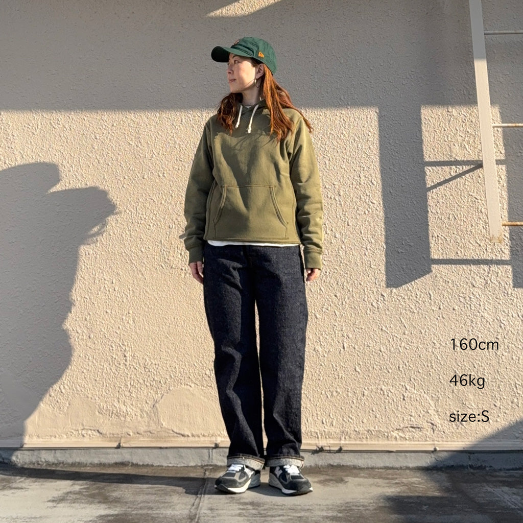 Double RL『GARMENT-DYE FLEECE HOODIE』(GREEN)