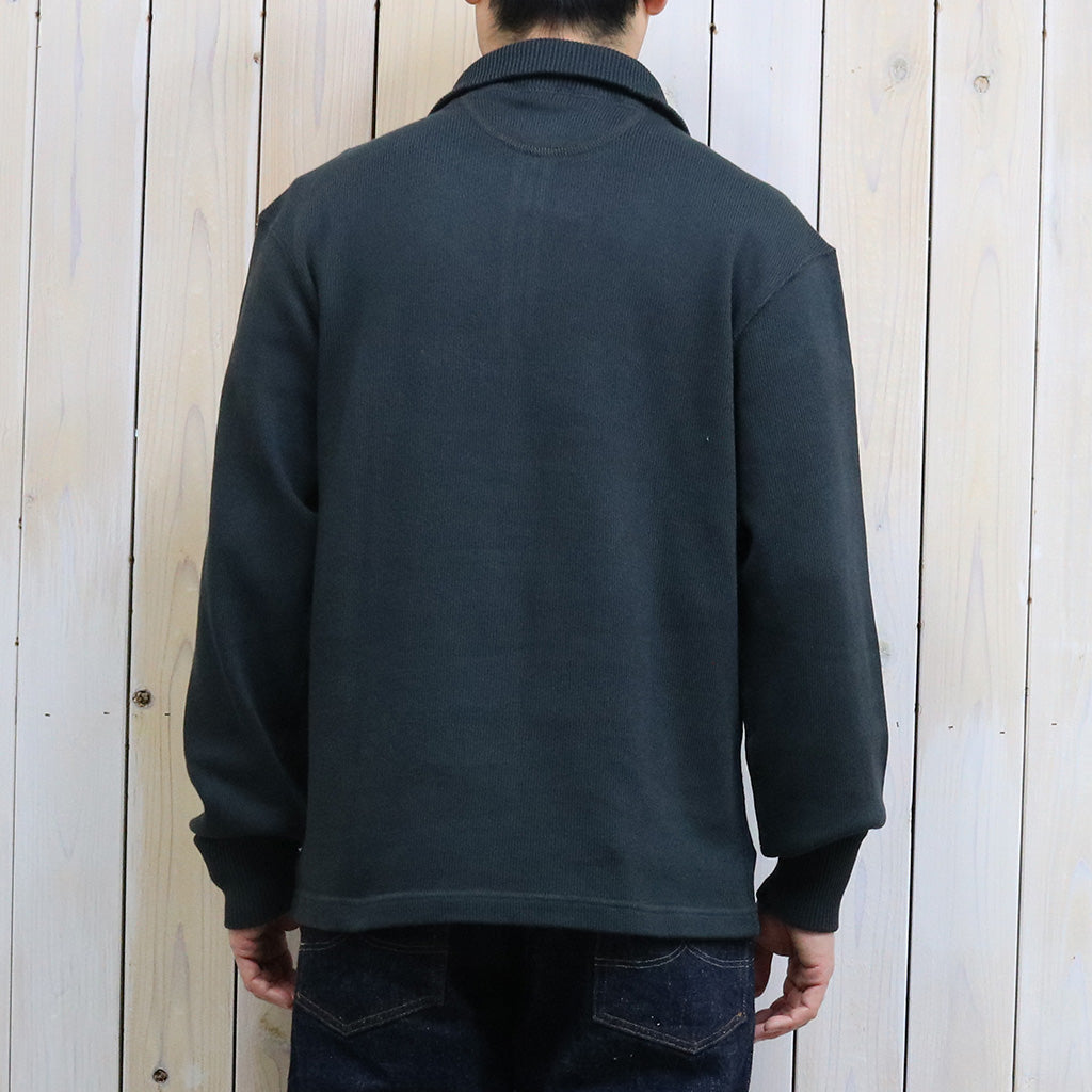 Double RL『APPLIQUED JERSEY QUARTER-ZIP PULLOVER』