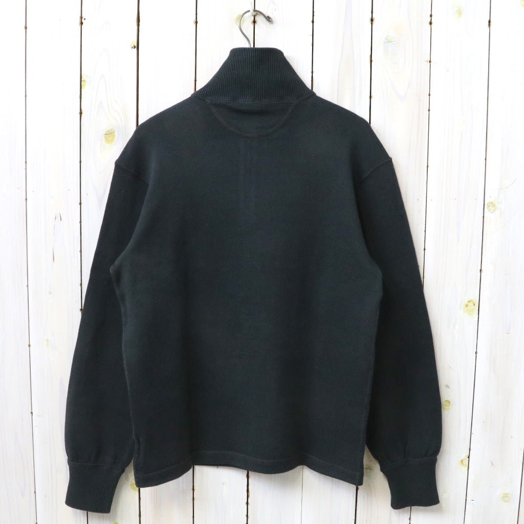 Double RL『APPLIQUED JERSEY QUARTER-ZIP PULLOVER』