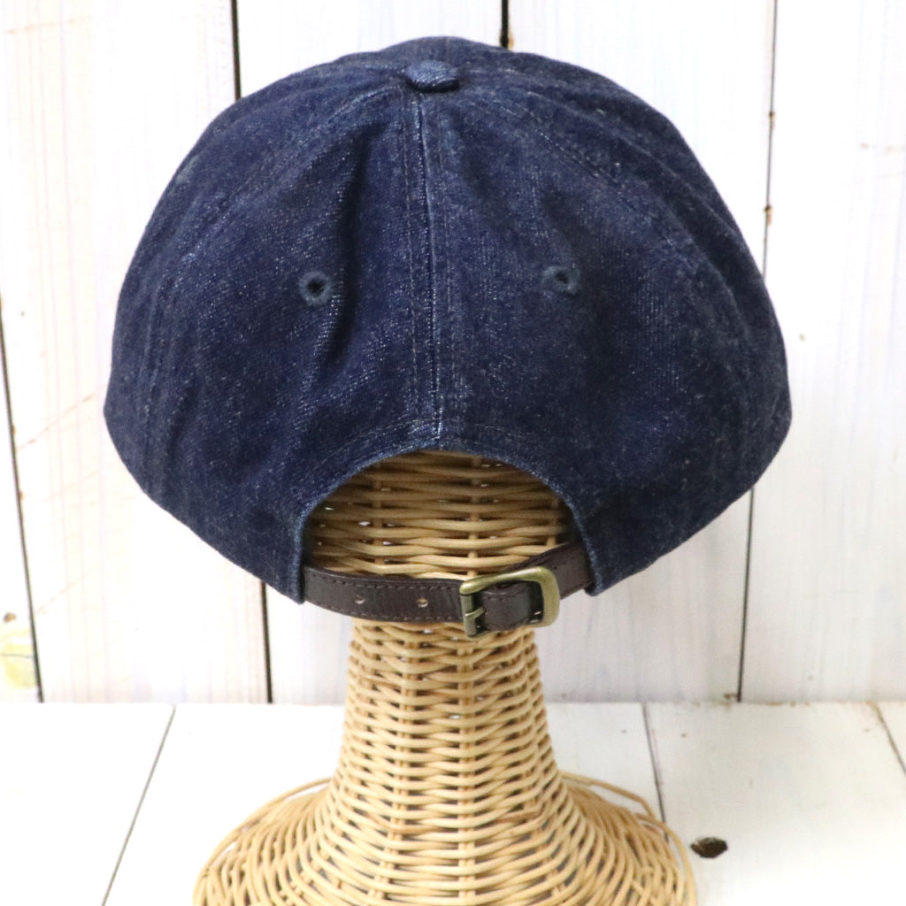 Double RL : RANCH LOGO DENIM BALL CAP (BLUE)