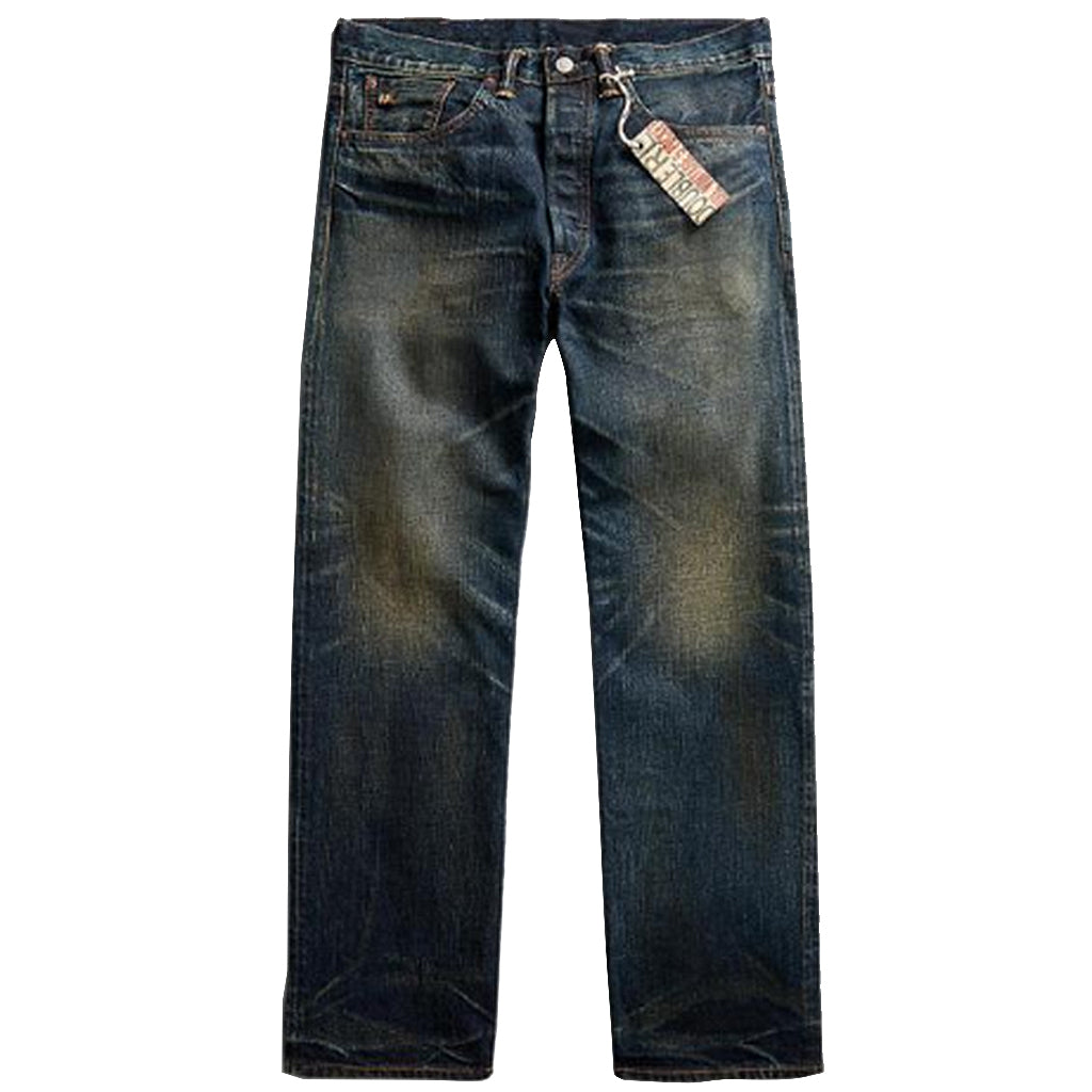 Double RL : VINTAGE 5-POCKET SELVEDGE JEAN (GIVINS WASH)