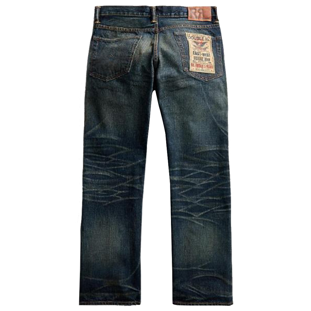 Double RL : VINTAGE 5-POCKET SELVEDGE JEAN (GIVINS WASH)