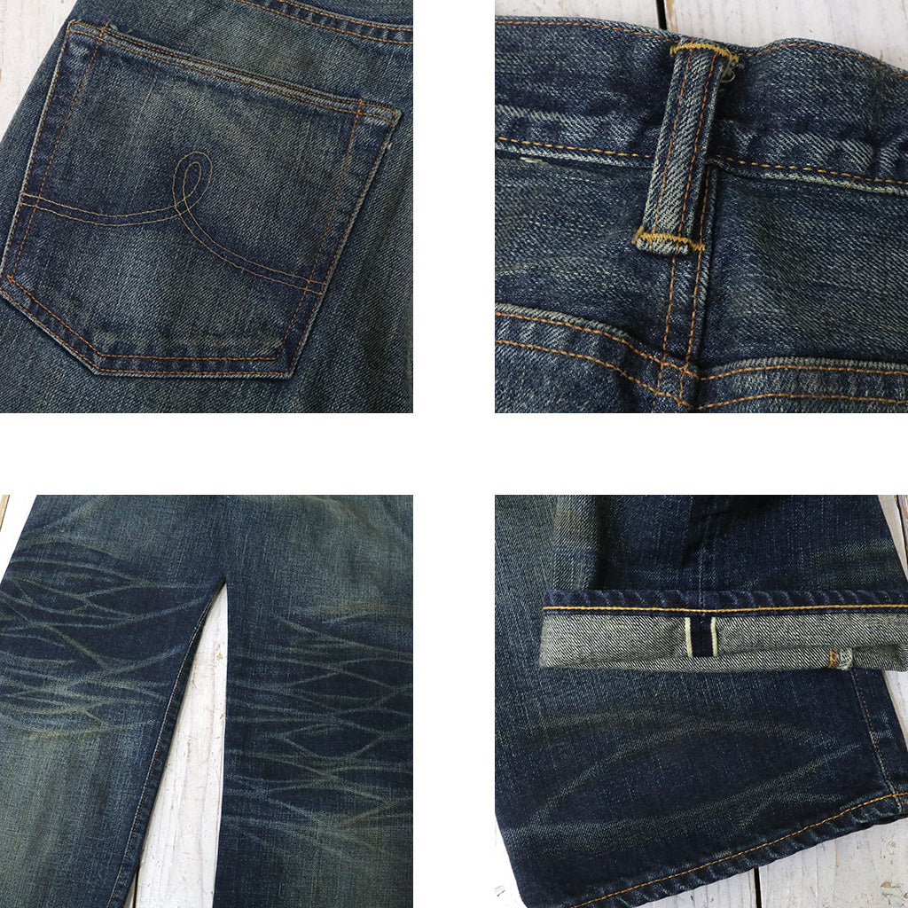 Double RL : VINTAGE 5-POCKET SELVEDGE JEAN (GIVINS WASH)