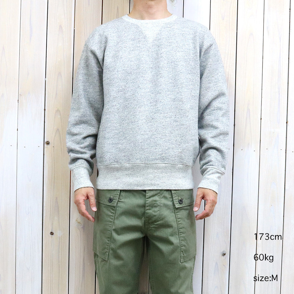 Double RL : FLEECE CREWNECK SWEAT (ATHLETIC GREY HEATHER)