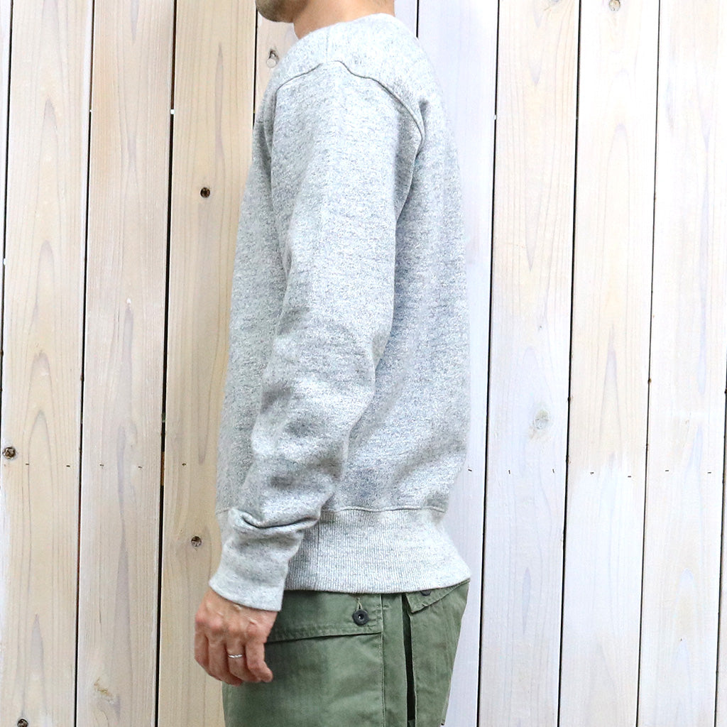 Double RL : FLEECE CREWNECK SWEAT (ATHLETIC GREY HEATHER)