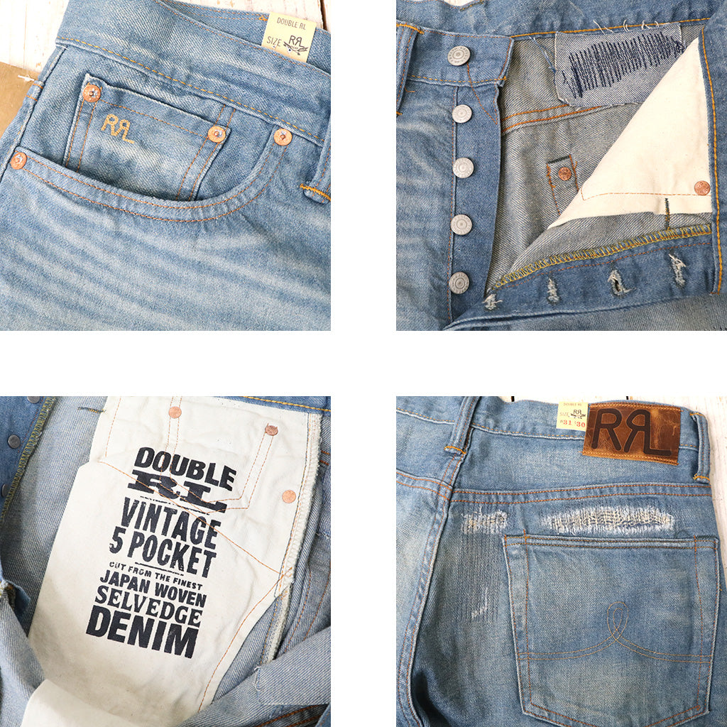 Double RL『VINTAGE 5-POCKET PLAINFIELD SELVEDGE JEAN』