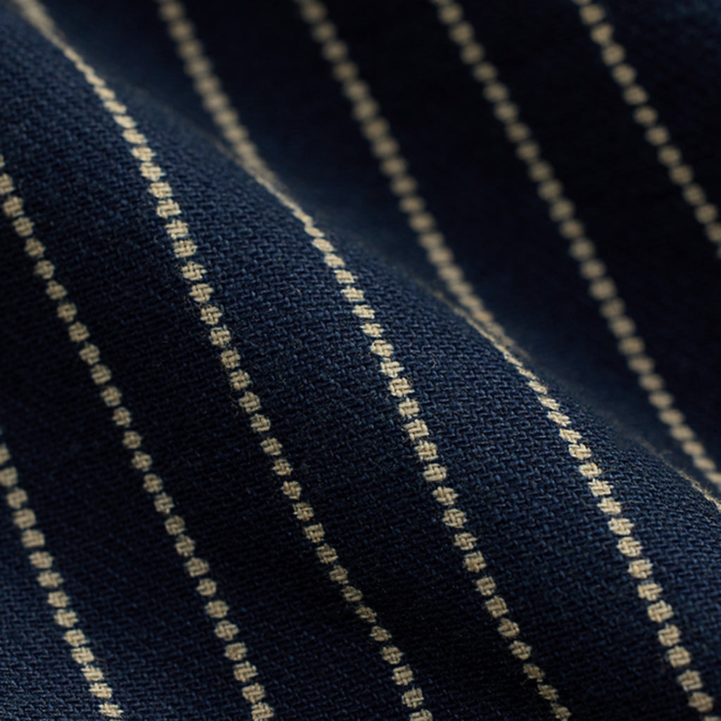Double RL『INDIGO DOTSTRIPE TWILL ENGINEER COAT』(NAVY)