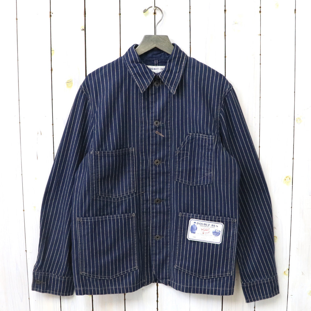 Double RL『INDIGO DOTSTRIPE TWILL ENGINEER COAT』(NAVY)