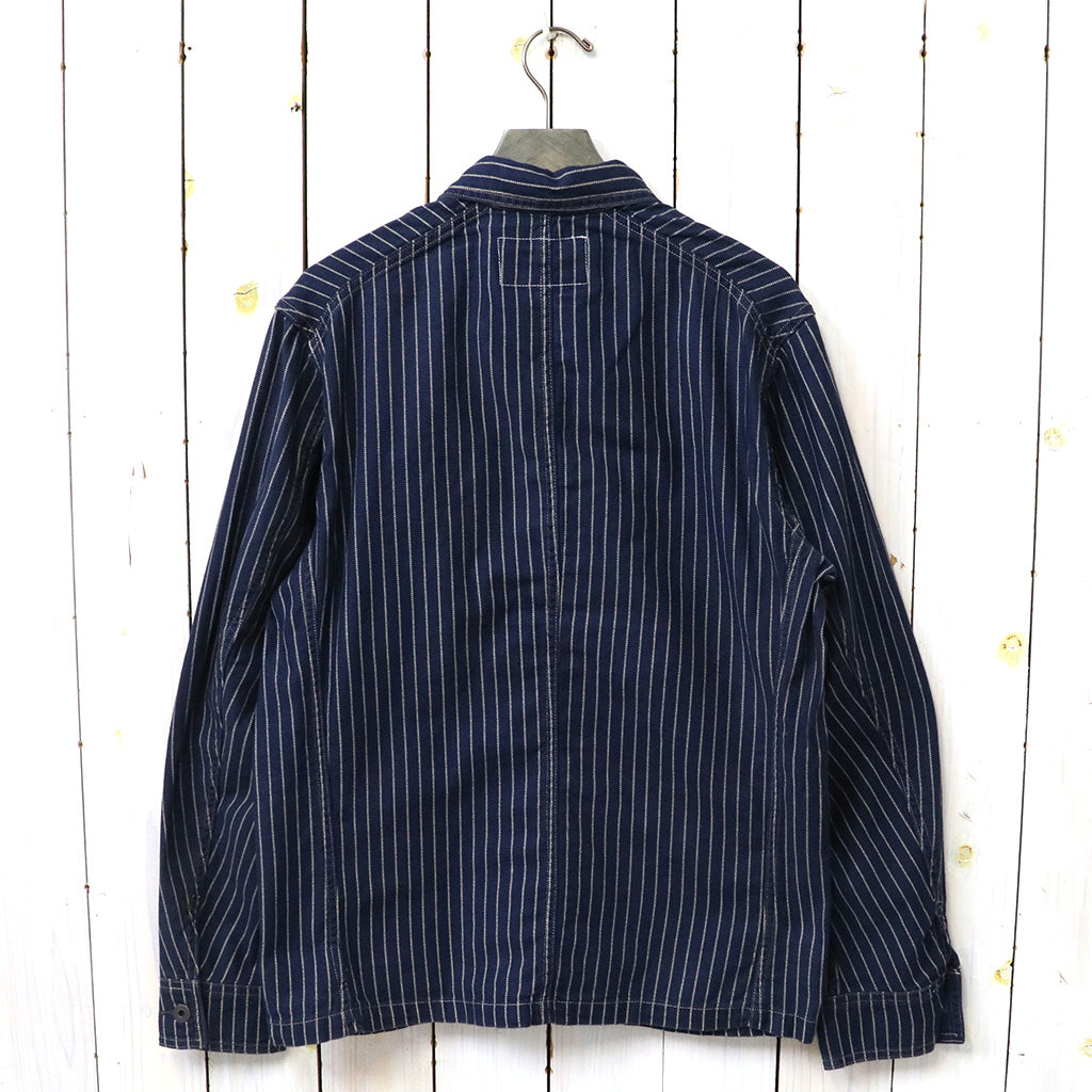 Double RL『INDIGO DOTSTRIPE TWILL ENGINEER COAT』(NAVY)